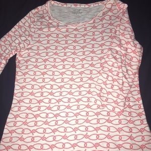 Vineyard Vines Nautical Knot 3/4 sleeve - Large